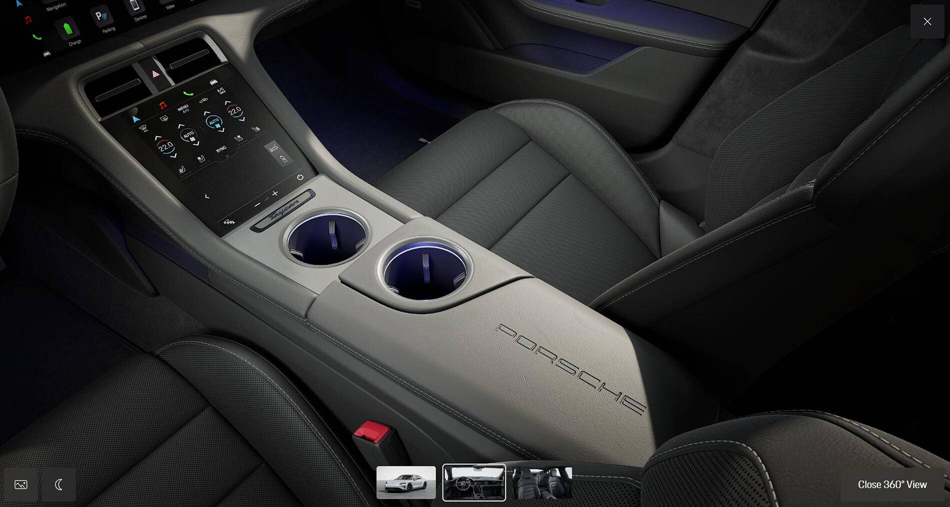 Porsche Taycan 2020 => 2025 4S configuration advice PSQJY444-chalk-stitching-2