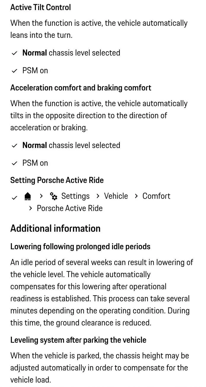 Porsche Taycan Besides Its Considerable Price, Active Ride Considerations. Screenshot_20250216_060800_Chrom