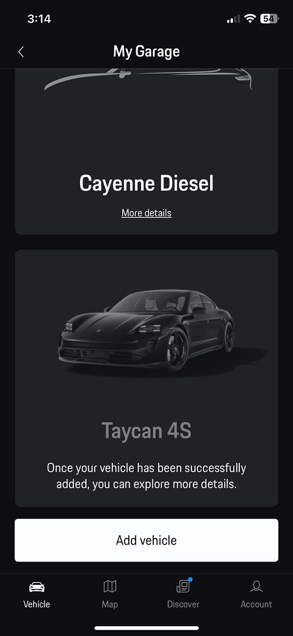Porsche Taycan Hi & Lack of Map Option in Instrument Cluster IMG_3882
