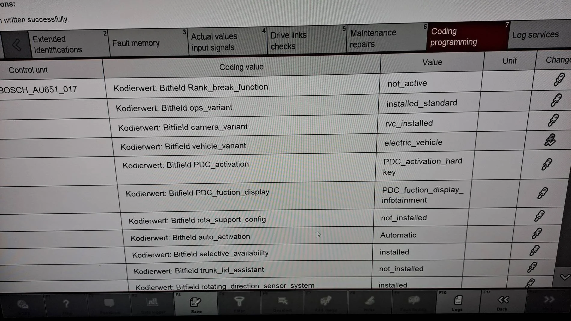 Porsche Taycan Piwi diagnostic program for Porche Taykan 20250218_171918