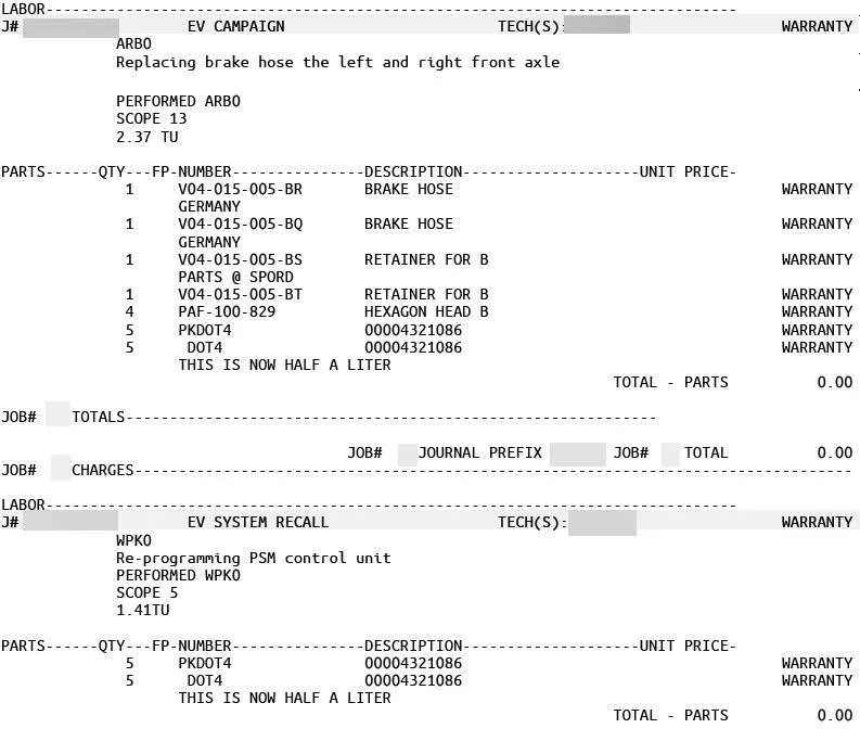 Porsche Taycan High Voltage Battery Recall EXPANDED - ARB6 & ARB7 1740095426108-ig