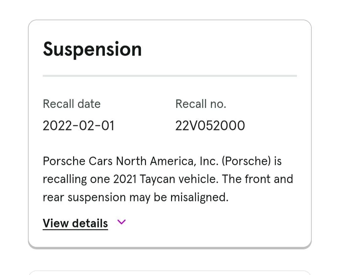 Porsche Taycan I thought this was funny. Screenshot_20250209-190645