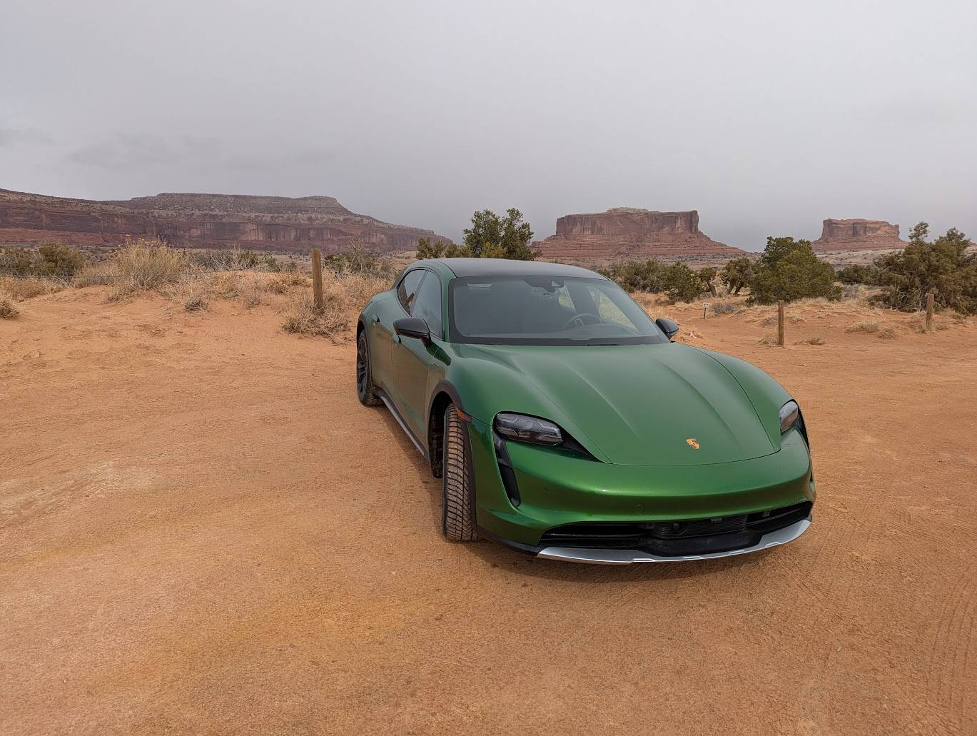 Porsche Taycan Just finished a 1,500 mi CO & UT U.S. West trip PXL_20250220_190401403