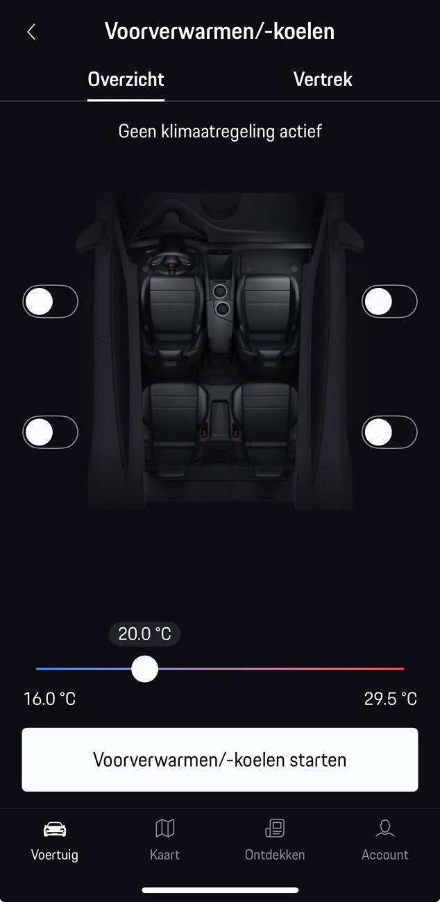 Porsche Taycan Is your pre-climate via app still working as before? IMG_0706