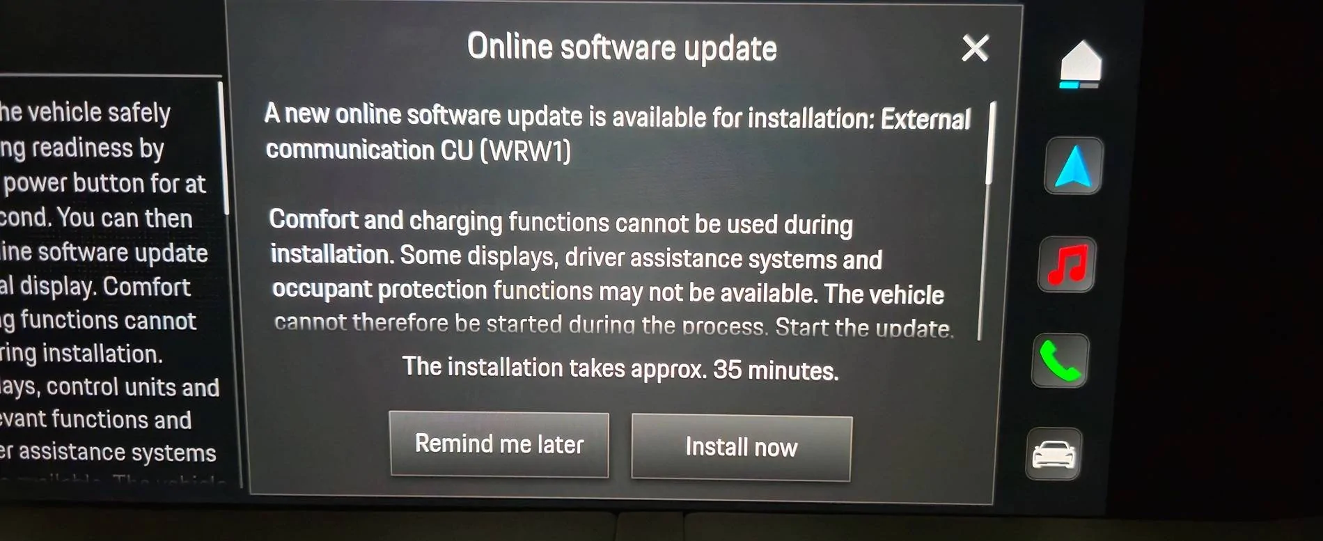 Porsche Taycan New Battery monitoring software update? 20250226_170733