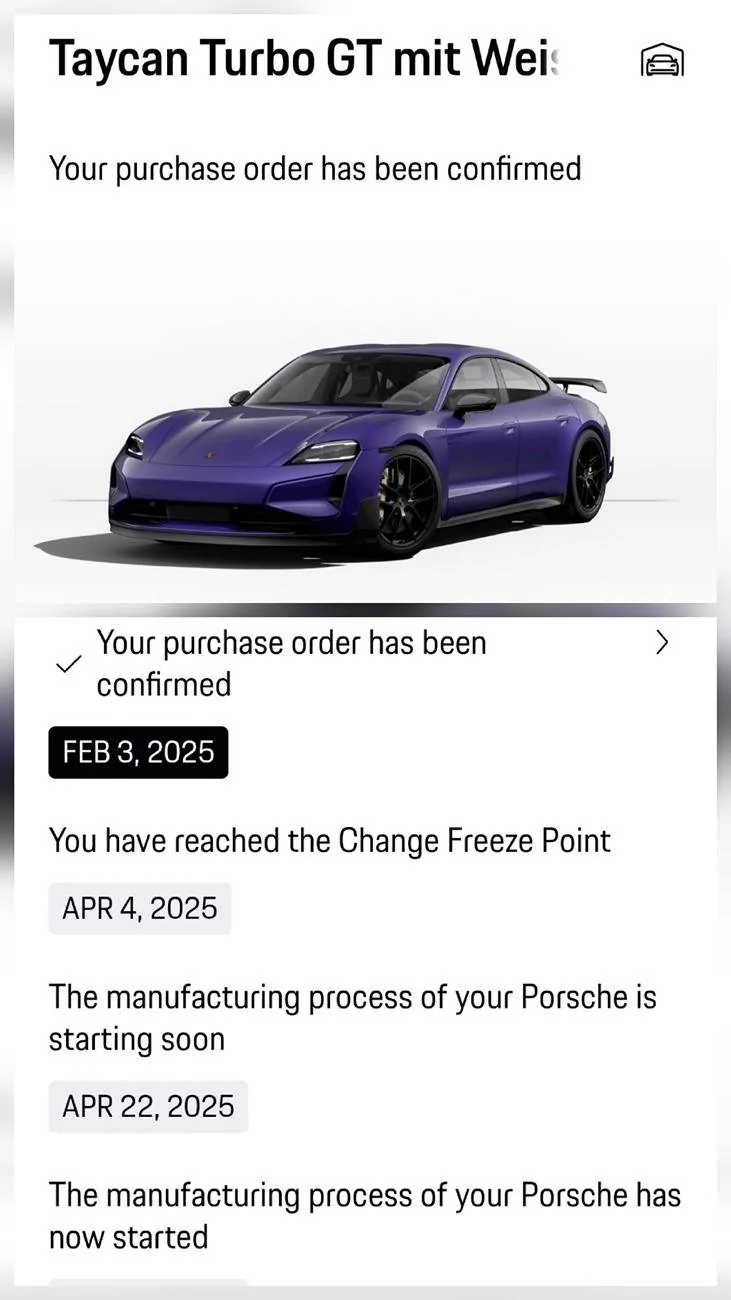Porsche Taycan Windshield Xpel wrap? 20250215_115751