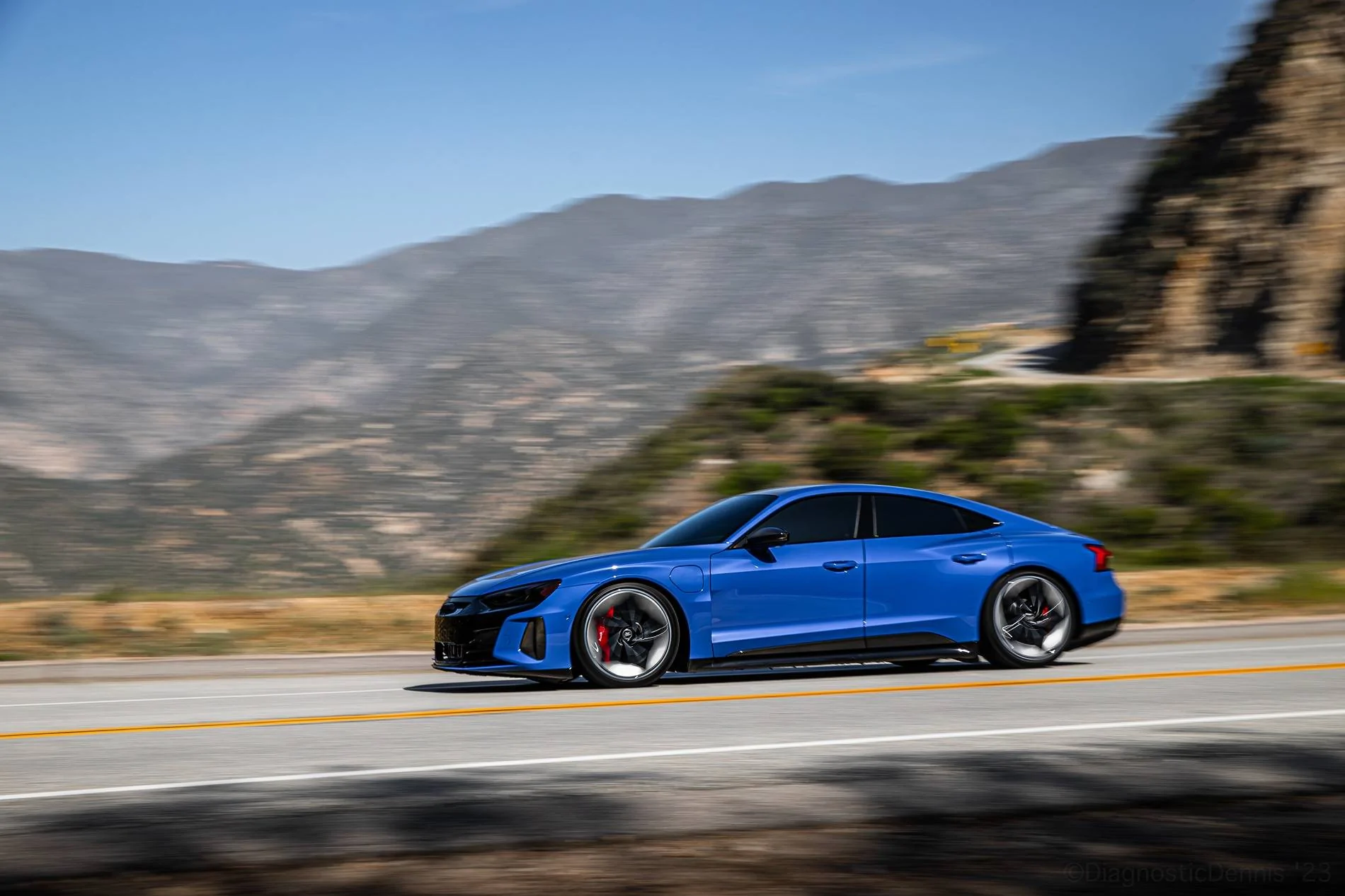 Porsche Taycan Southern California canyons ACH_4-12-24