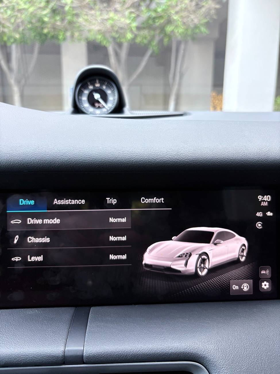 Porsche Taycan Missing recuperation option in vehicle settings IMG_0503
