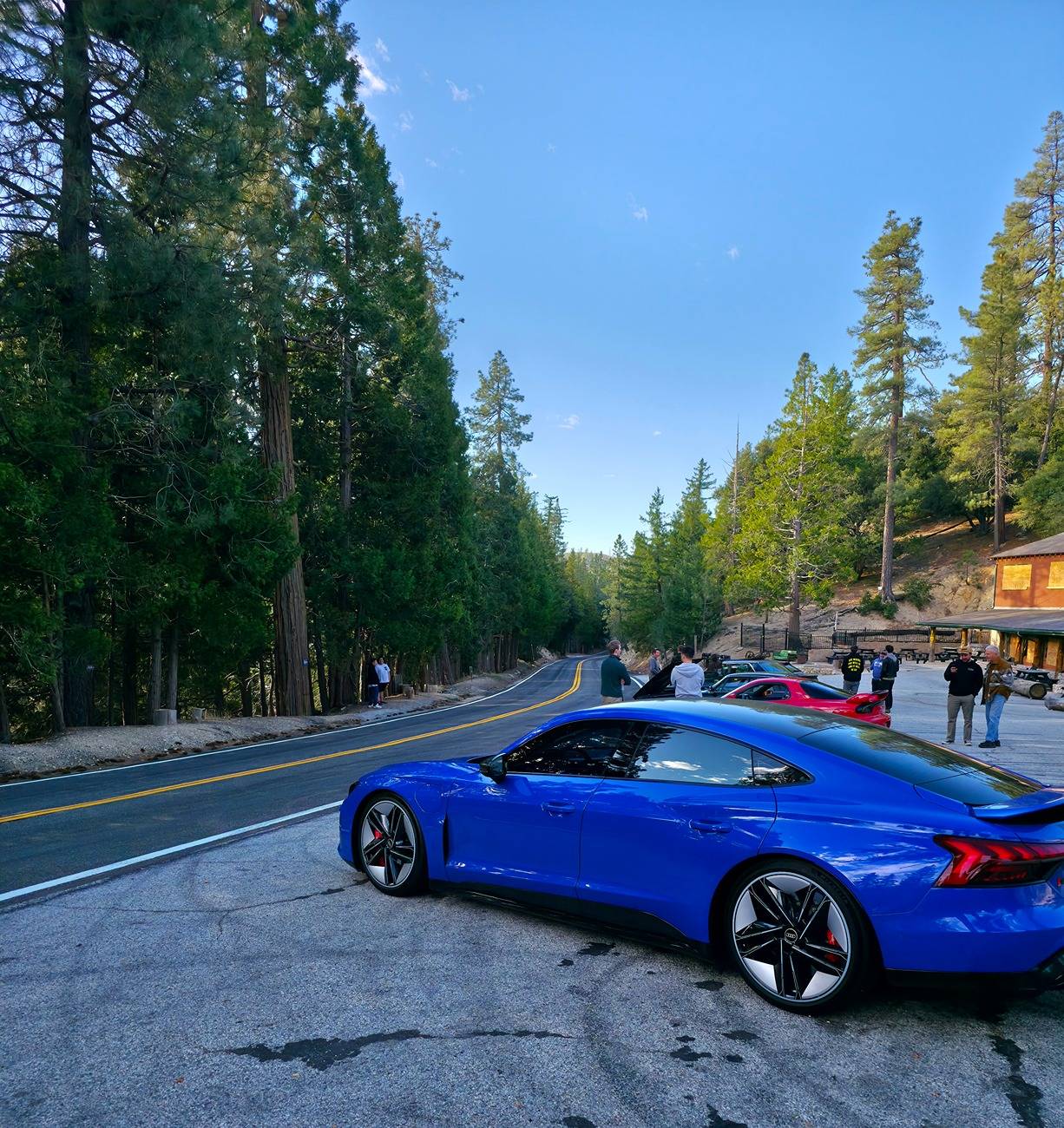 Porsche Taycan Southern California canyons 1000008617