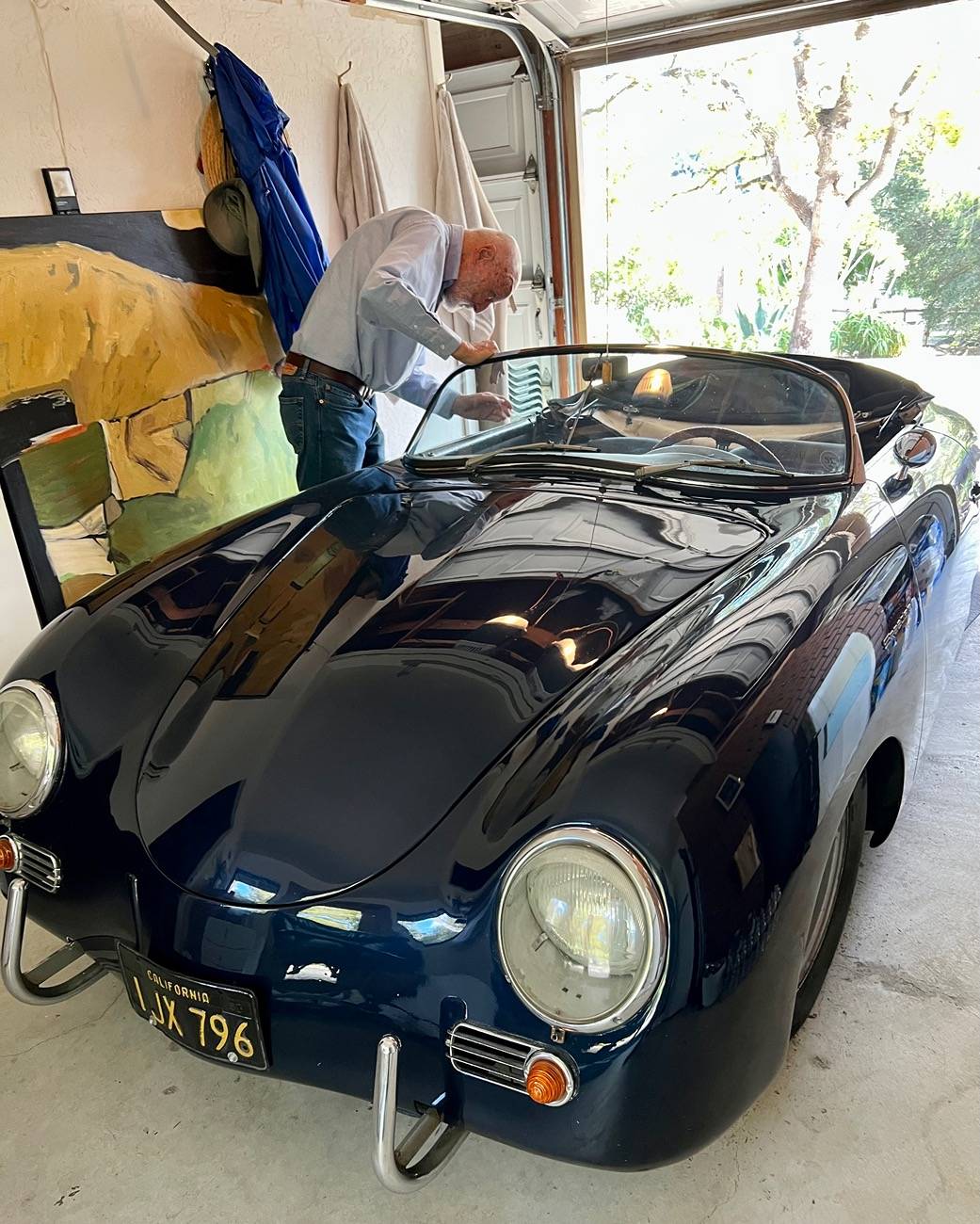 Porsche Taycan I showed him mine and he showed me his, 356 speedster, '21 Taycan IMG_6996