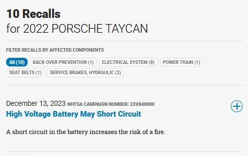 Porsche Taycan "Taycan lets you drive with shorted out battery modules" 1741622712840-mt