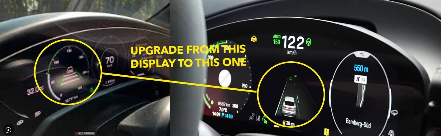 Porsche Taycan Driver assistance dashboard display upgrade? 2025-03-14 13_06_55-Windo