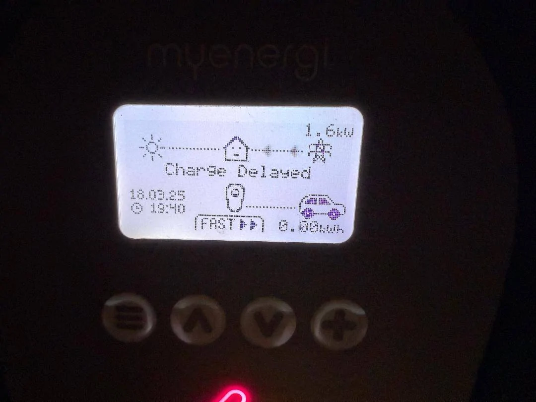 Porsche Taycan Loss of PCM profile Zappi messag