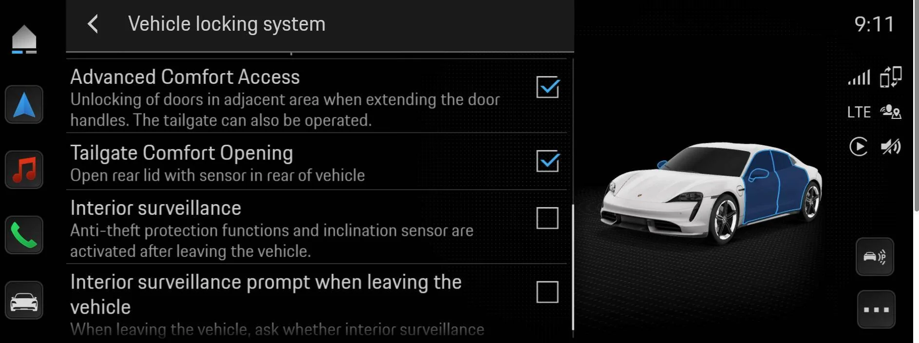Porsche Taycan Do door handles pop out without Comfort Access? 1742404090256-7