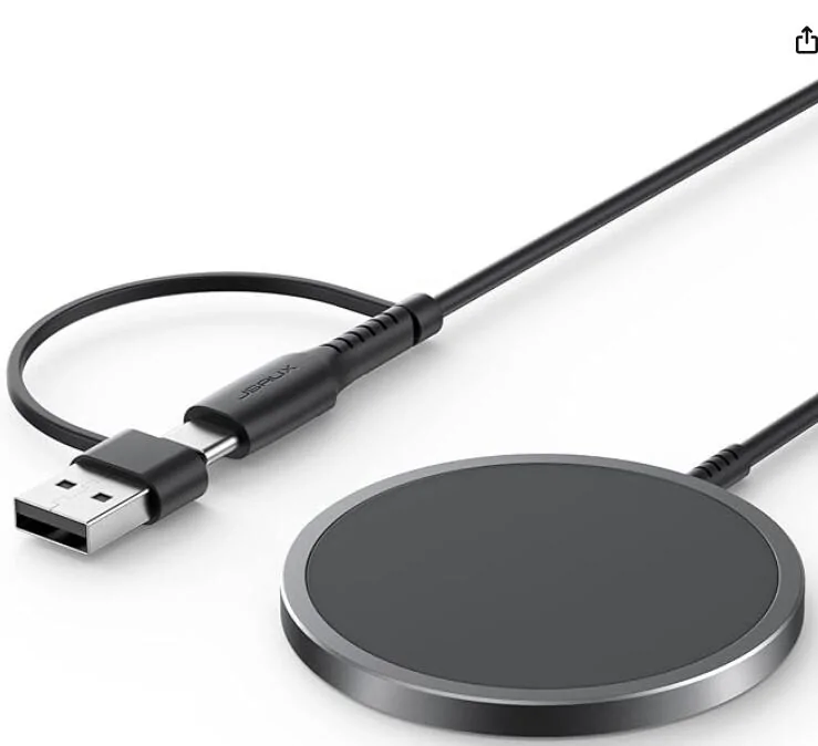 Porsche Taycan My first "mod" -- Cupholder Mounted Wireless Charger with MagSafe for Apple iPhone magsaf