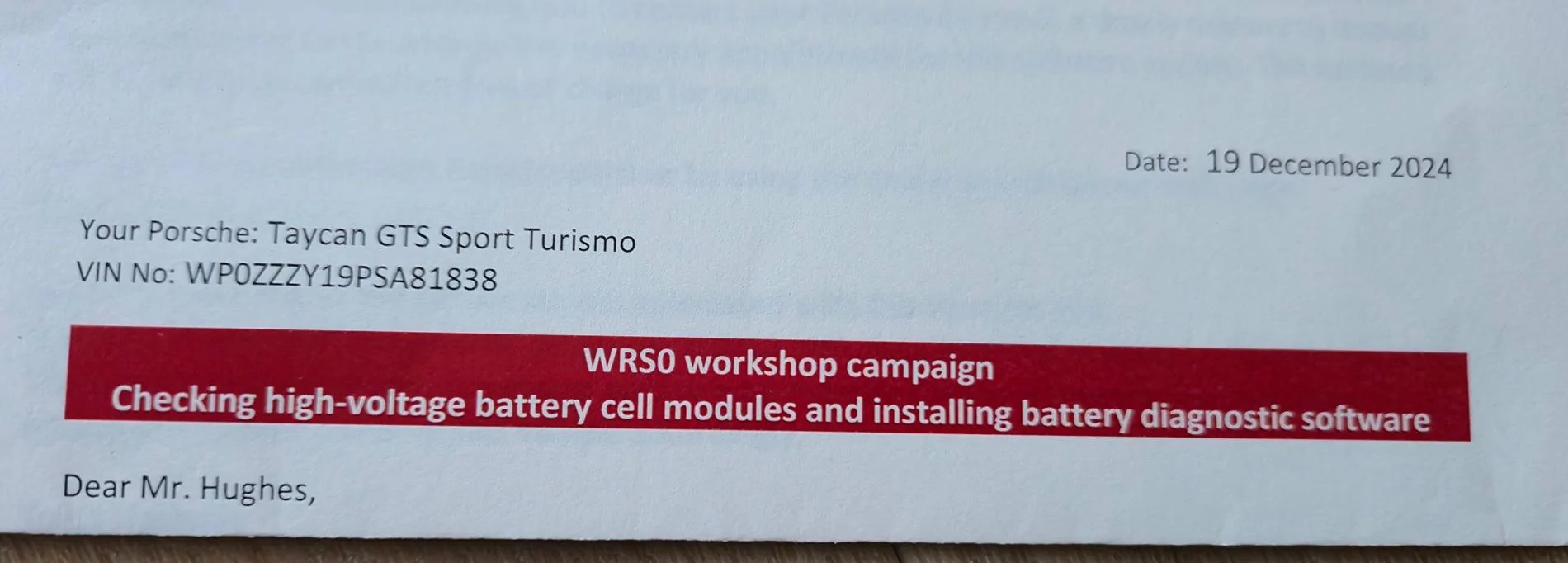 Porsche Taycan New Battery monitoring software update? 20250401_185309