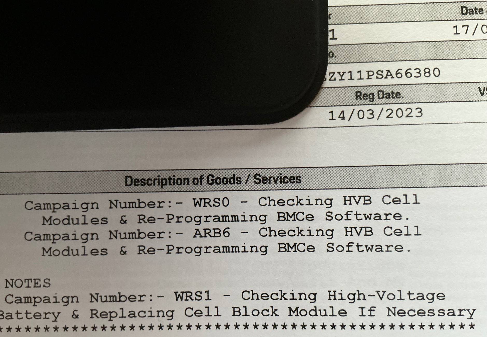 Porsche Taycan New Battery monitoring software update? IMG_1847