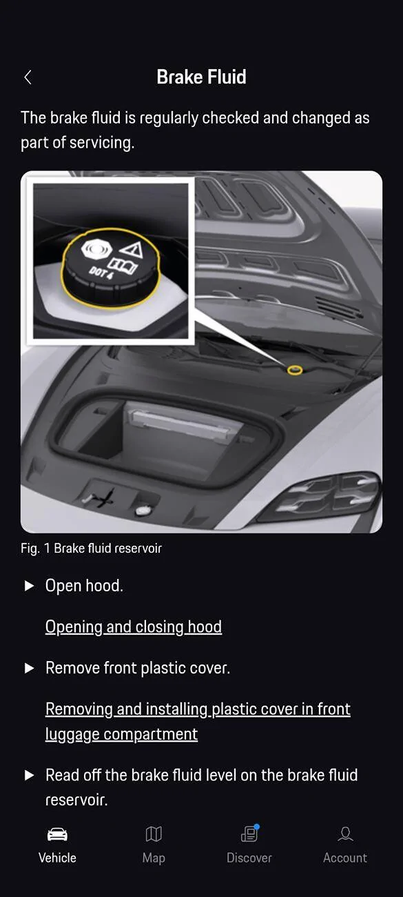 Porsche Taycan Brake Fluid Low Screenshot_20250401-235026
