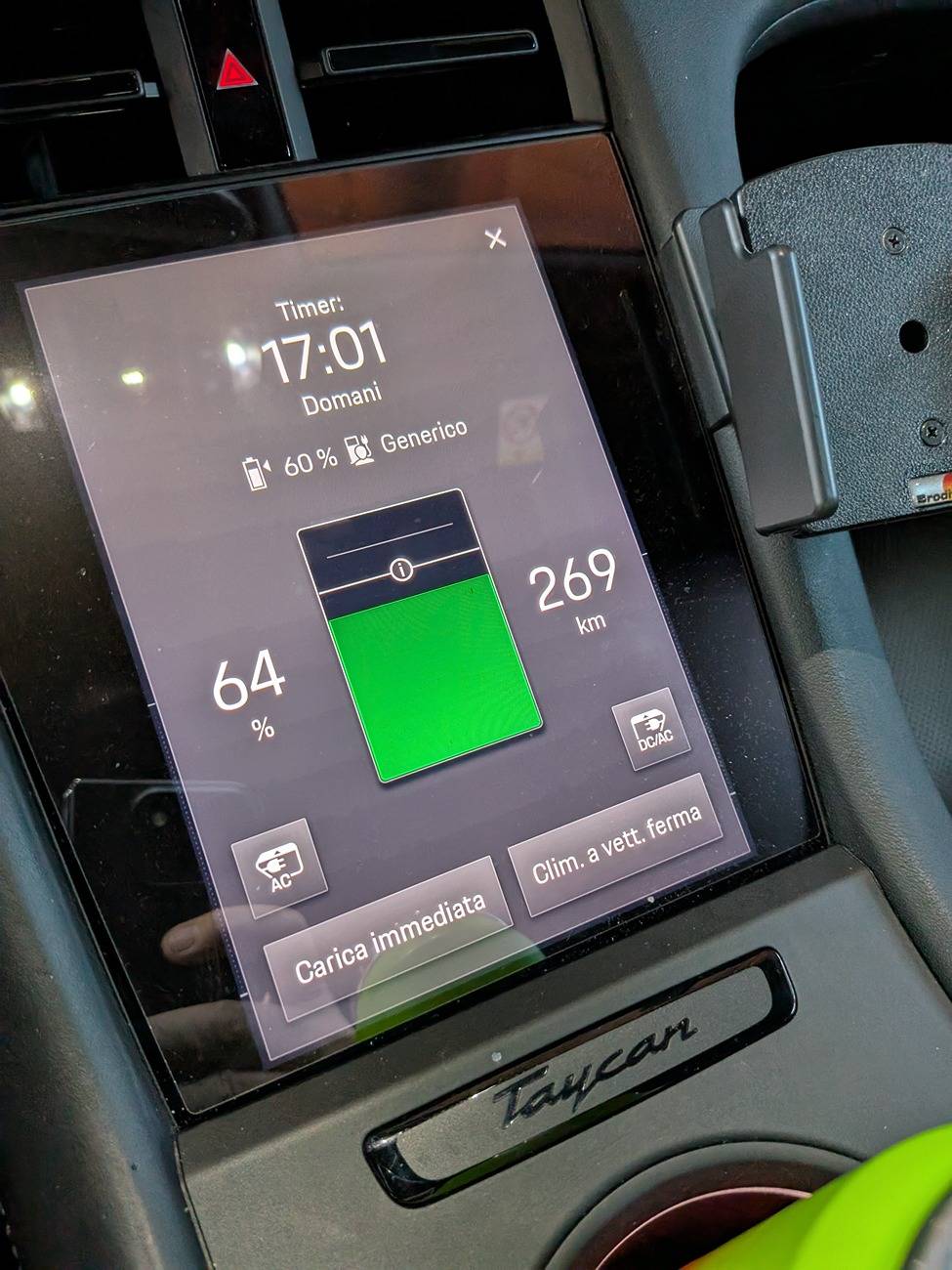 Porsche Taycan Taycan J1.1 Charging Limit Bar Option 12519