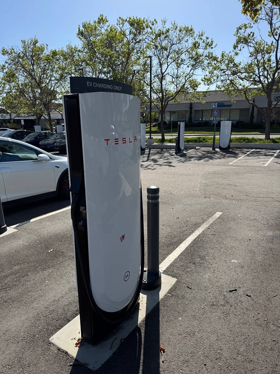 Porsche Taycan Tesla Supercharger success with NACS adapter! IMG_5565
