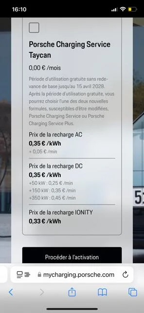 Porsche Taycan Porsche Charging Service Taycan 0