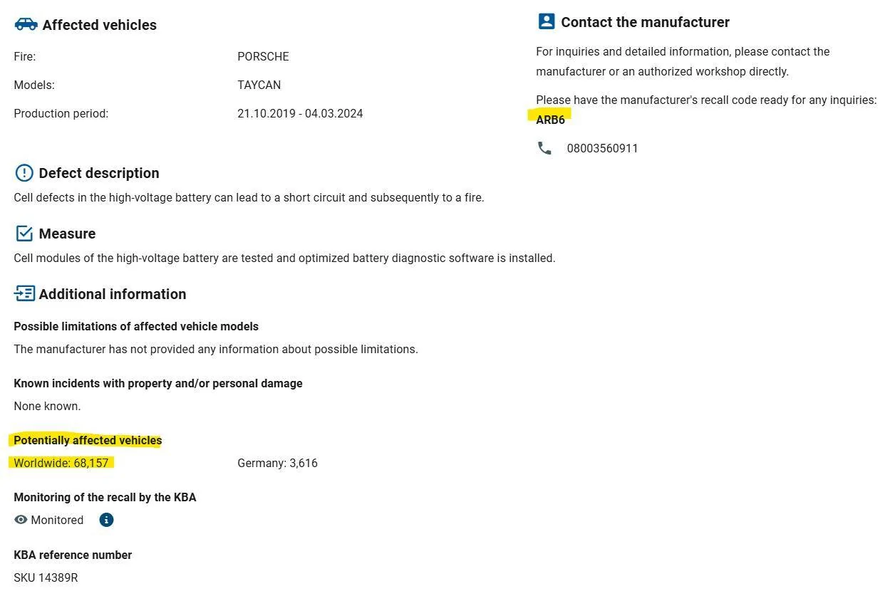 Porsche Taycan ARB6 Recall notice UK.... 1744895103926-t6