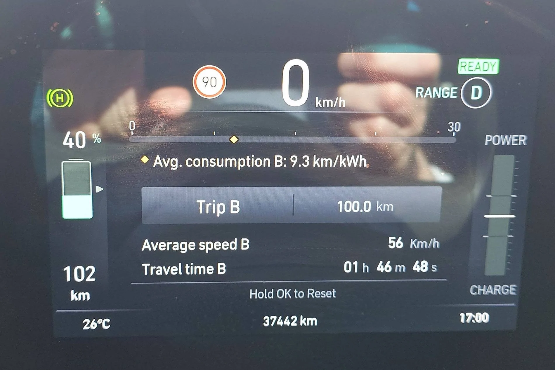 Porsche Taycan Post your most absurd consumption readings... 20250420_170047616~2