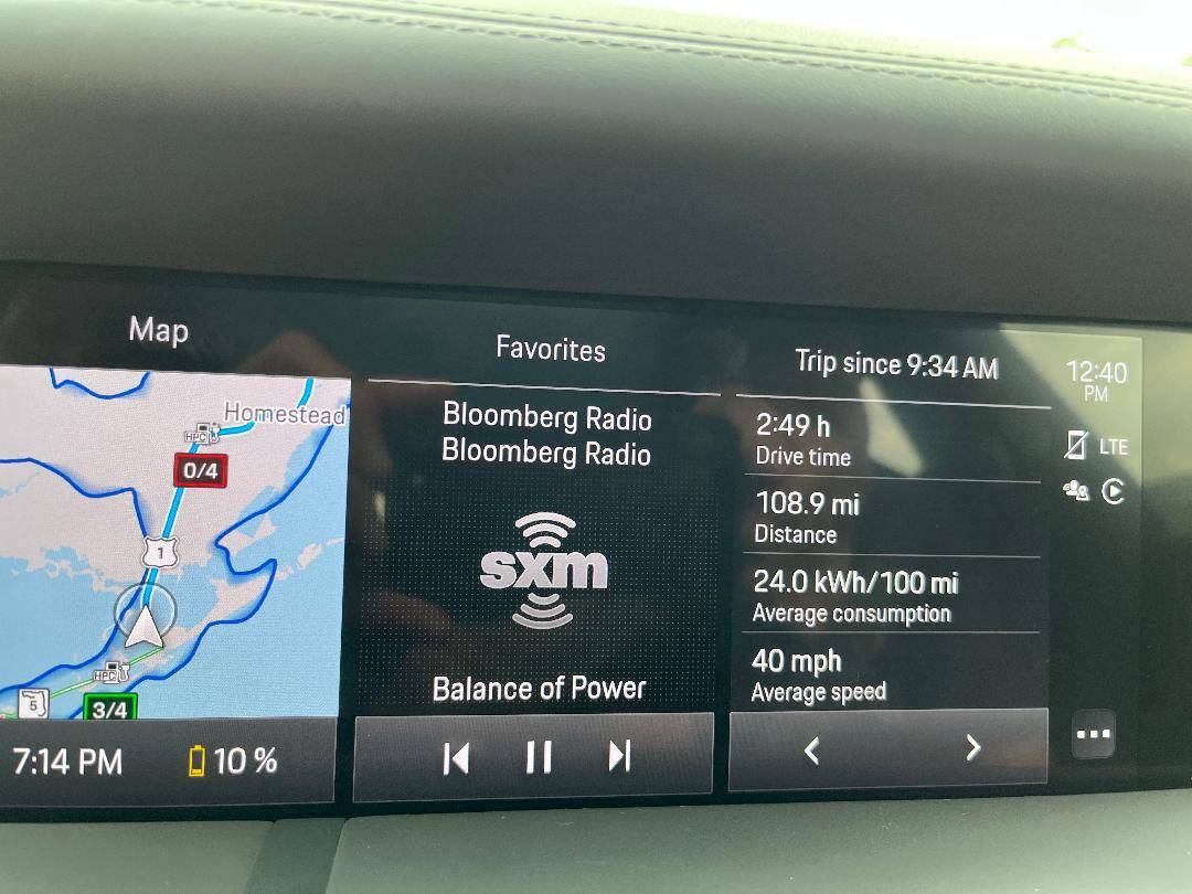 Porsche Taycan Post your most absurd consumption readings... Taycan low consumption