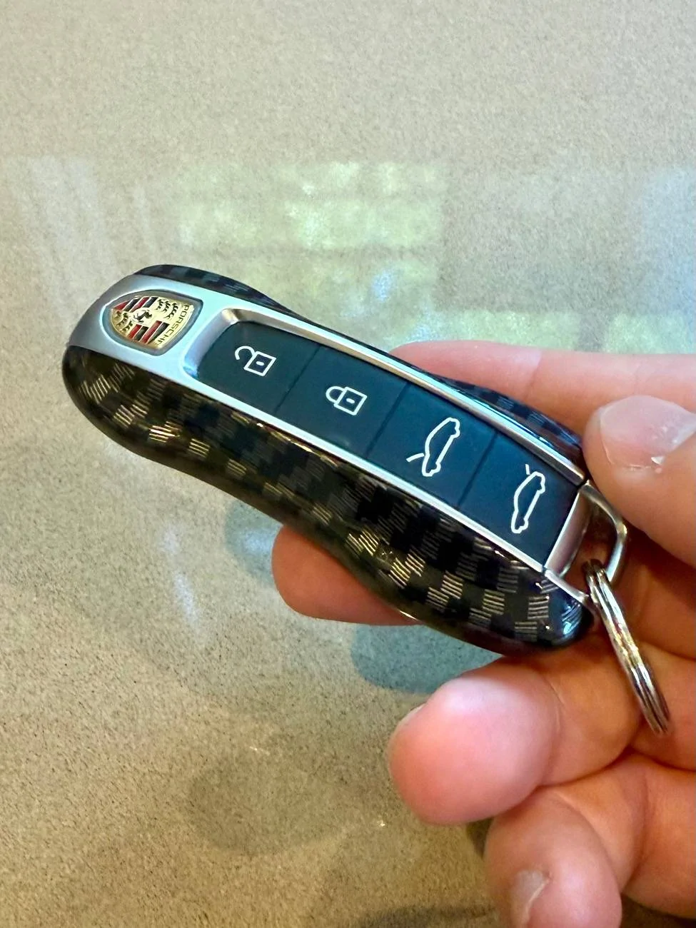 Porsche Taycan Any difference between Ebay and OEM key fob sides? IMG_5966