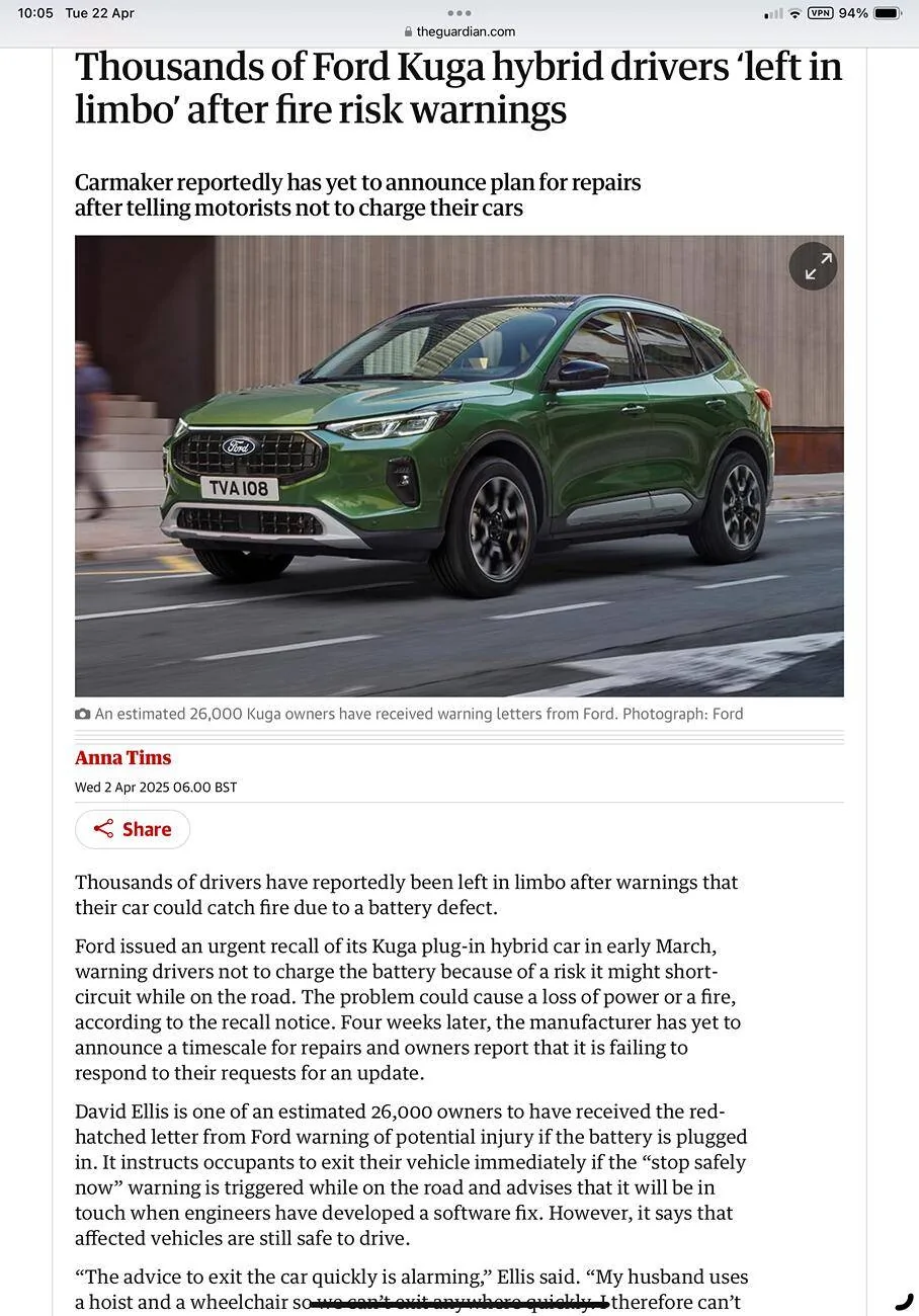 Porsche Taycan High Voltage Battery Recall EXPANDED - ARB6 & ARB7 IMG_4095