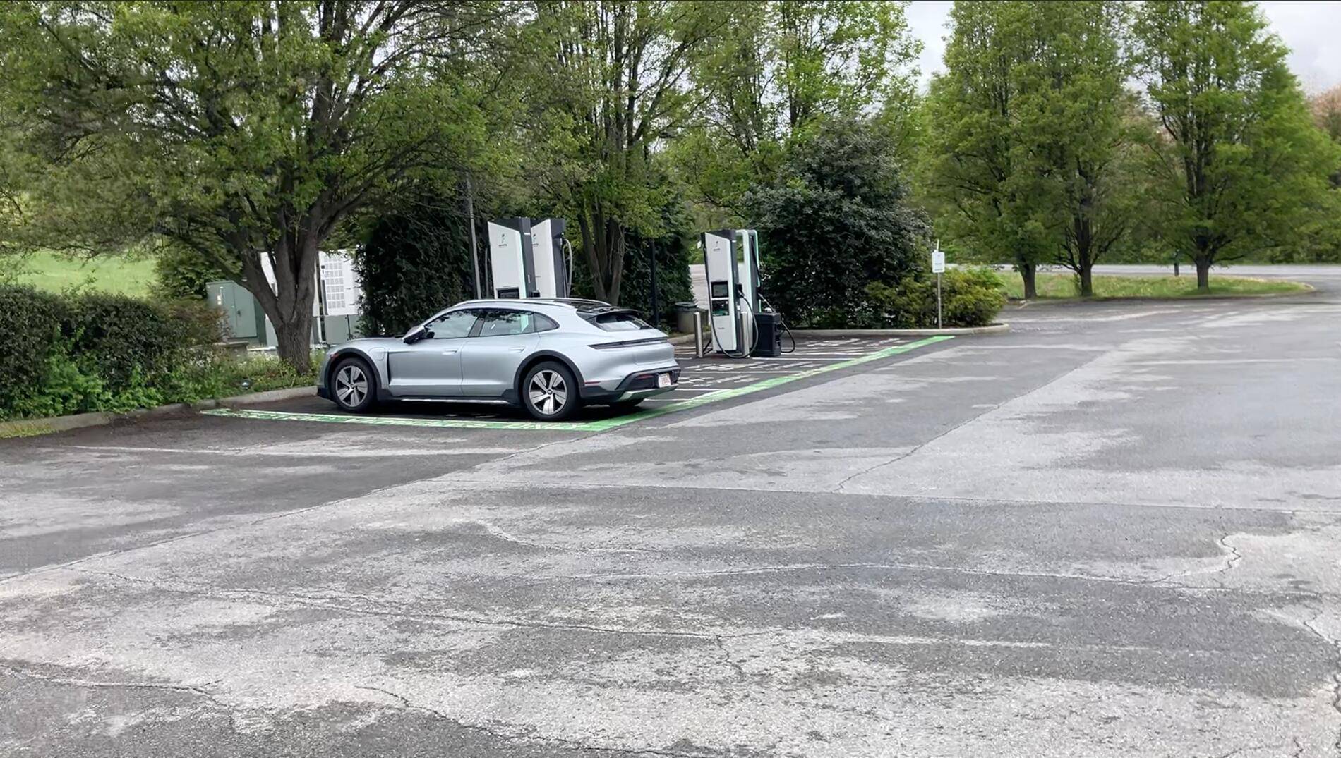Porsche Taycan April 2025:  1900-mile eastern USA road trip experiences EA_FrederickMD250413
