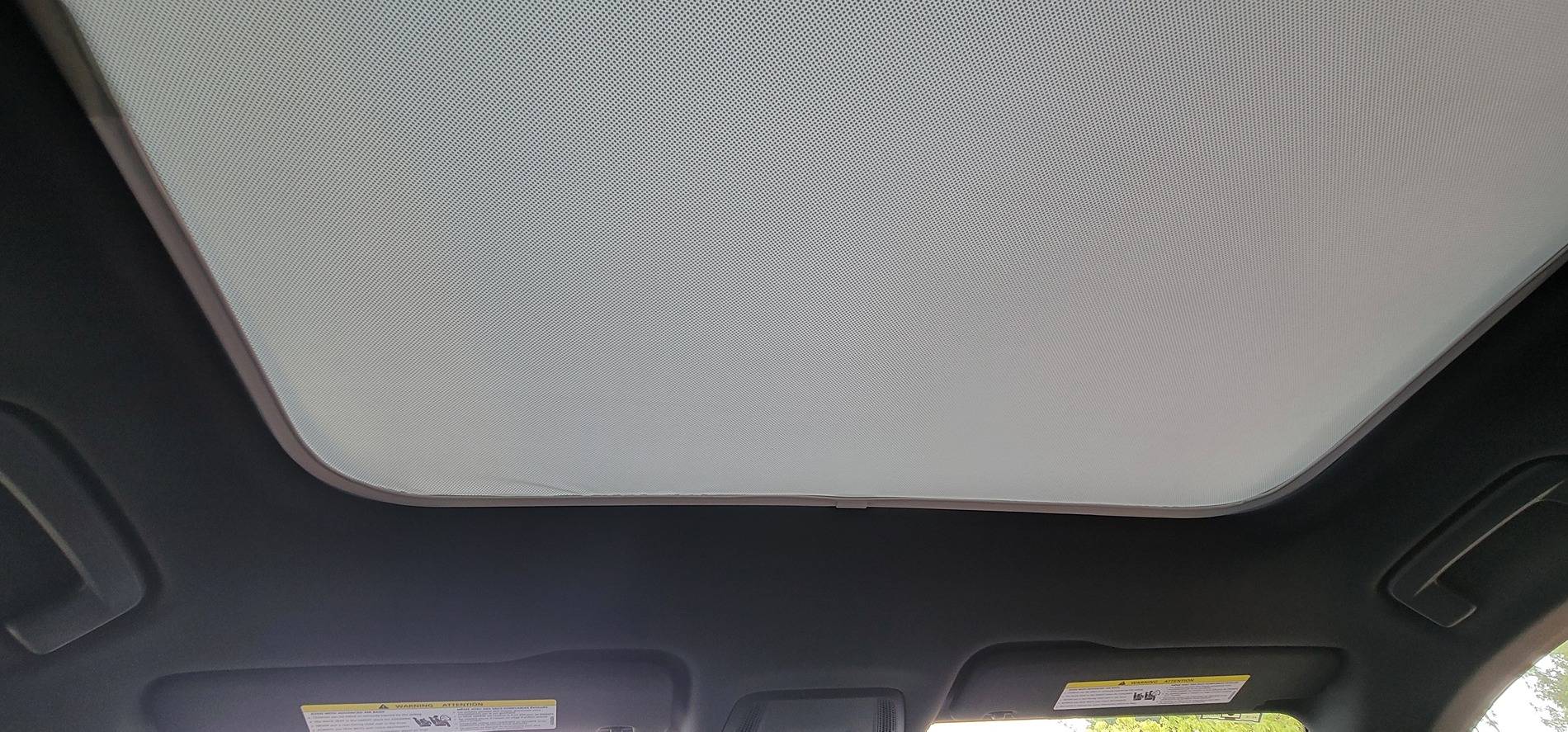 Porsche Taycan Panoramic Roof Removable Sunshade 20250506_093039