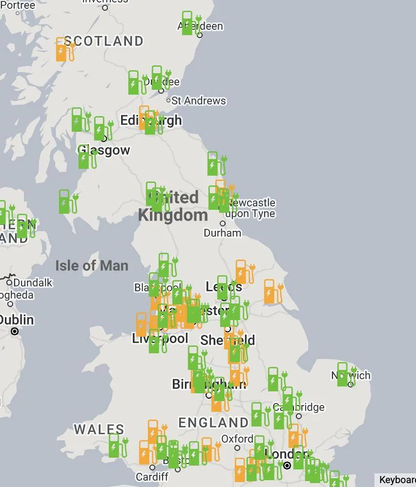 Porsche Taycan Four New IONITY Sites Begin Construction In UK Screenshot 2025-05-08 at 13.23.28