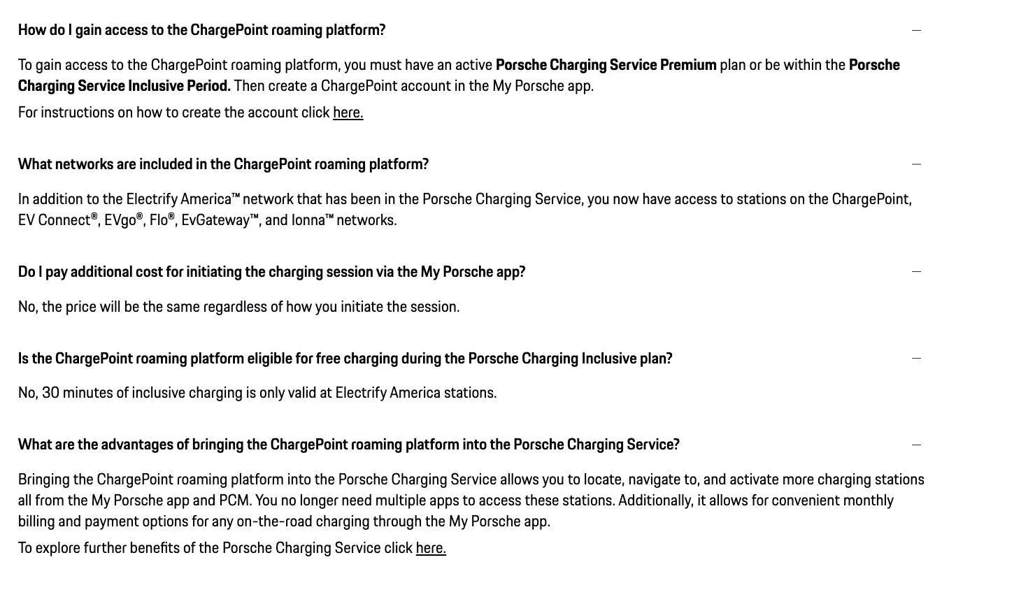 Porsche Taycan US: My Porsche App now features Chargepoint roaming 1747197348851-ct