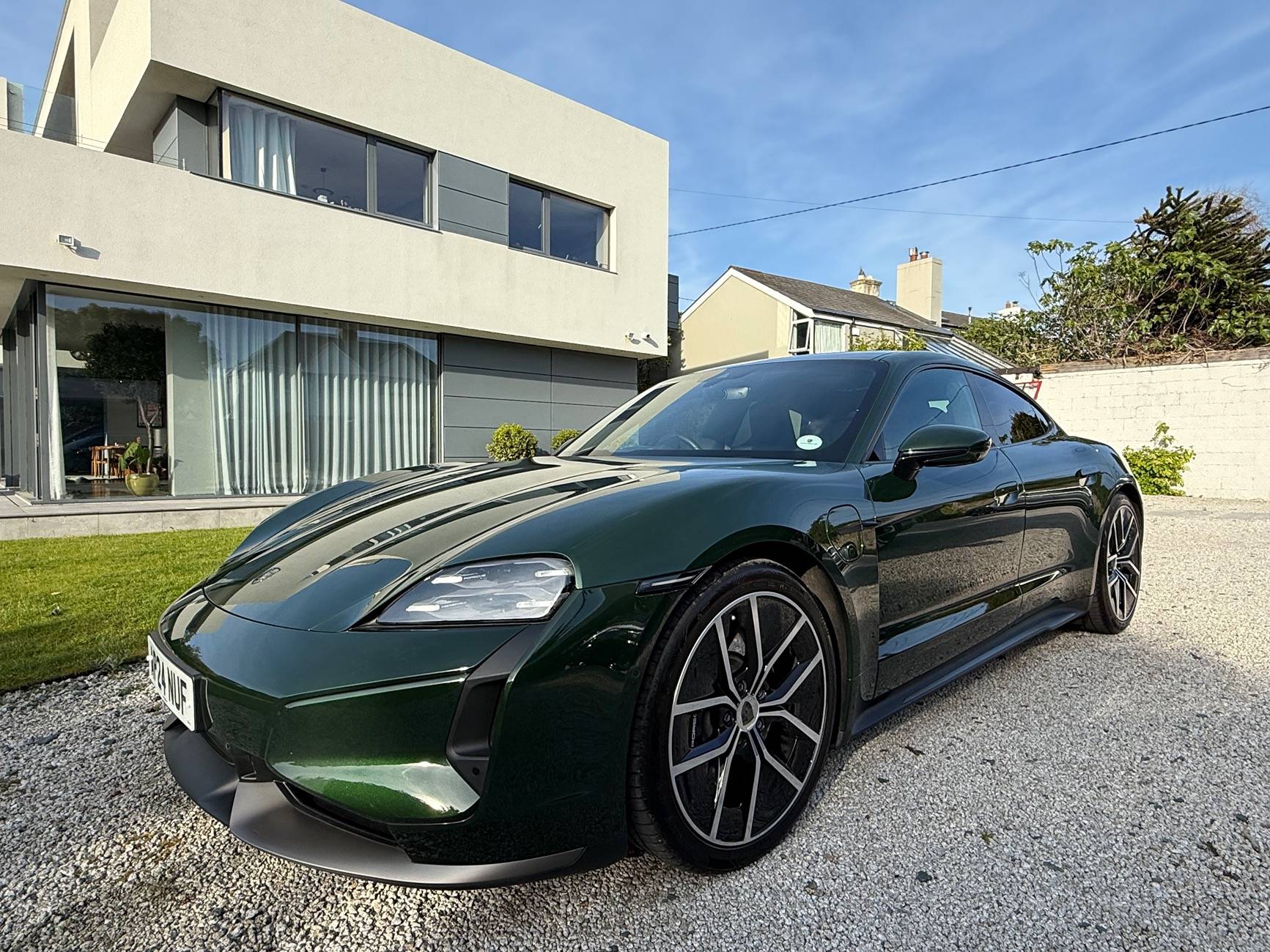 New to me J1.2 Taycan Turbo in Oak Green Metallic | TaycanForum