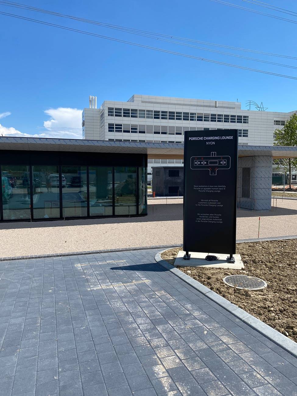 Porsche Taycan "Sixth Porsche Charging Lounge opens in Leonberg near Stuttgart" - Porsche News IMG_9384.JPG