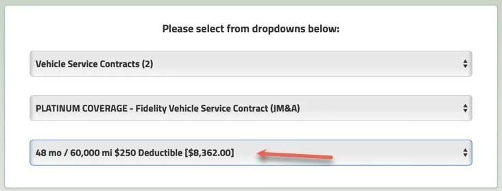 Porsche Taycan Extended Warranty Pricing from Porsche - 2025 1747883389032-p2