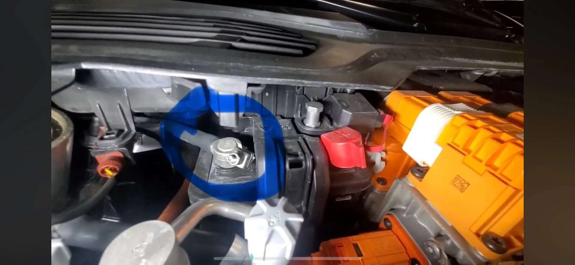 Porsche Taycan On-board charger replacement options @ yellow Electrical System Fault @ out of warranty? IMG_7596