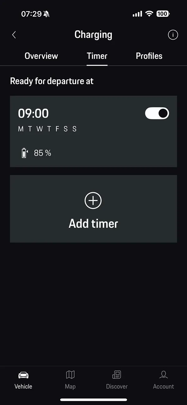 Porsche Taycan Charging profile time difference IMG_3959