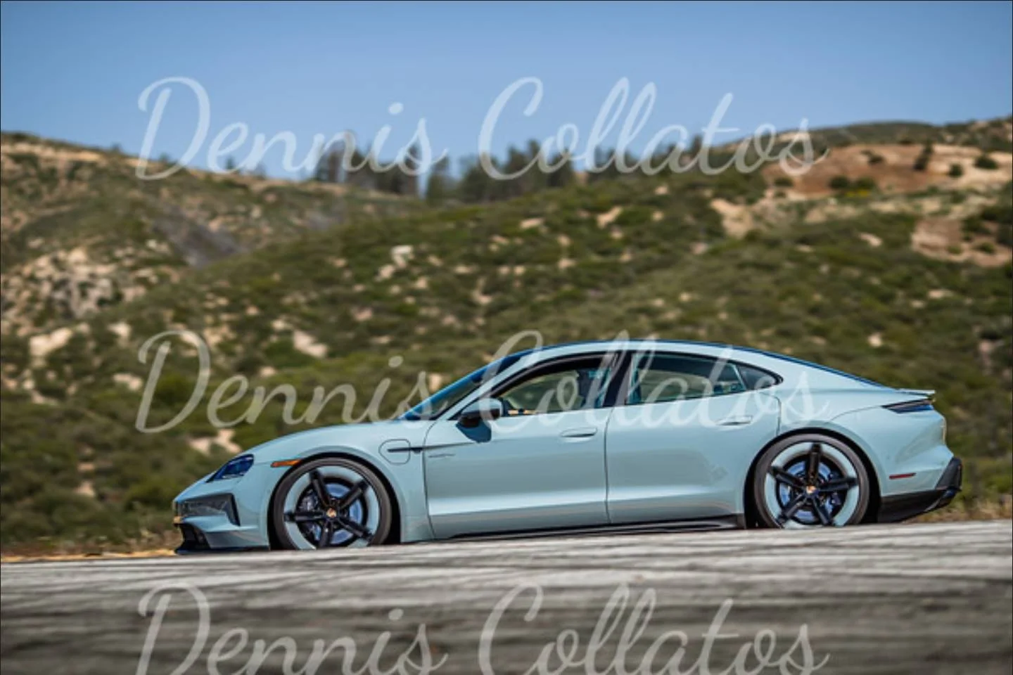 Porsche Taycan Southern California canyons 1000014170