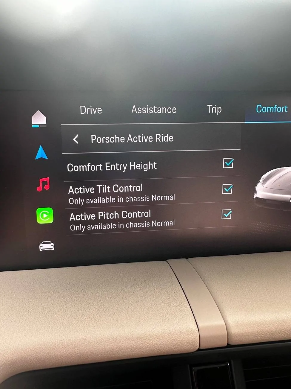 Porsche Taycan Active Ride - Less sporty? - Take or avoid? Active Rid