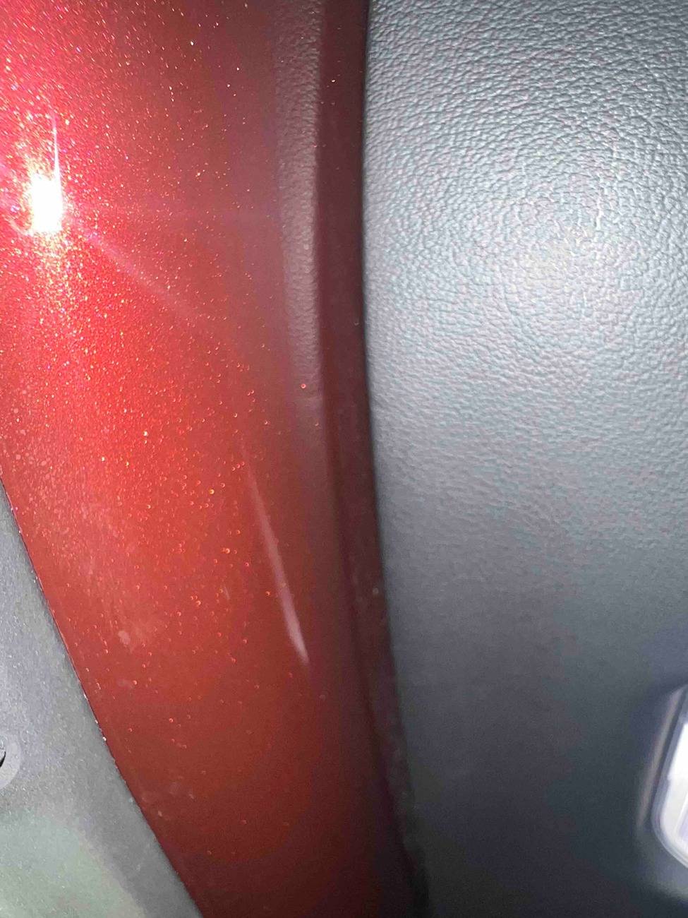 Porsche Taycan Taycan Panel Gap - Inside Door Trim IMG_8907