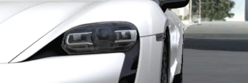 Porsche Taycan Exlusive Matrix LED headlights in black with Porsche Dynamic Light System Plus Screenshot 2020-09-11 at 19.34.17
