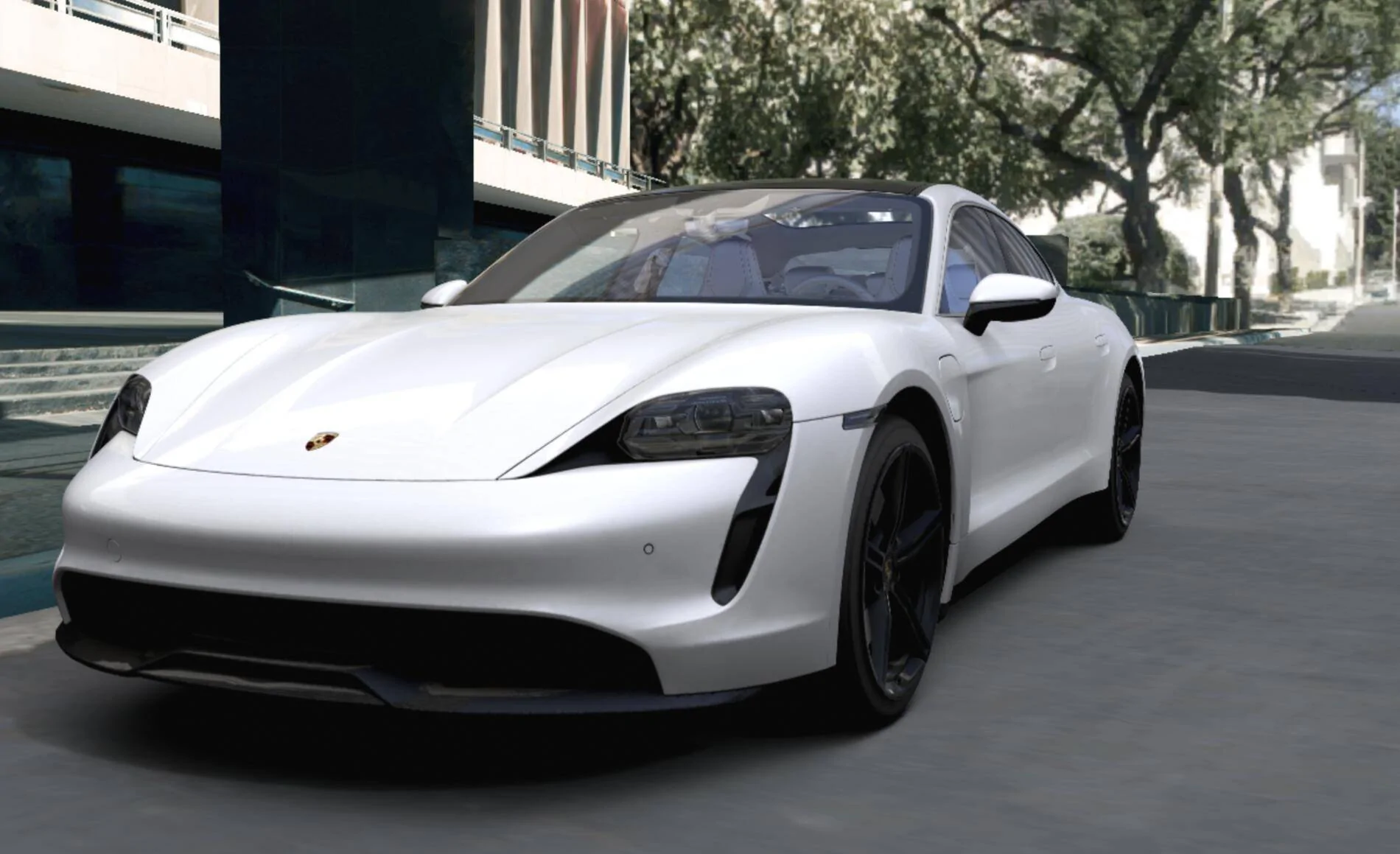 Porsche Taycan Exlusive Matrix LED headlights in black with Porsche Dynamic Light System Plus Screenshot 2020-09-12 at 21.16.30