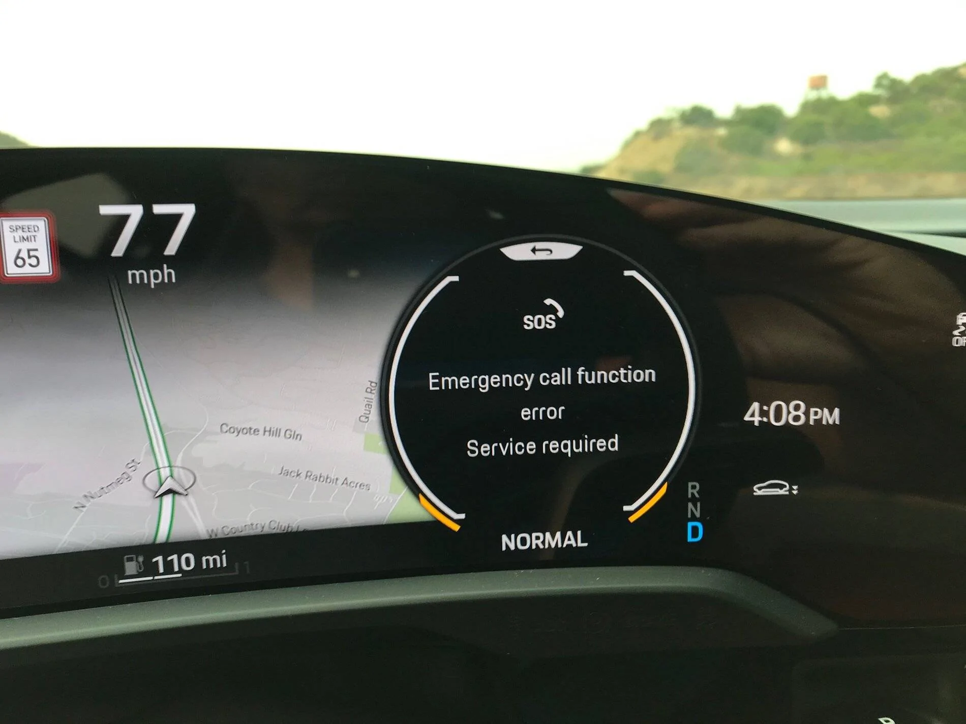 Porsche Taycan Emergency Call function error BriefError9.8.20
