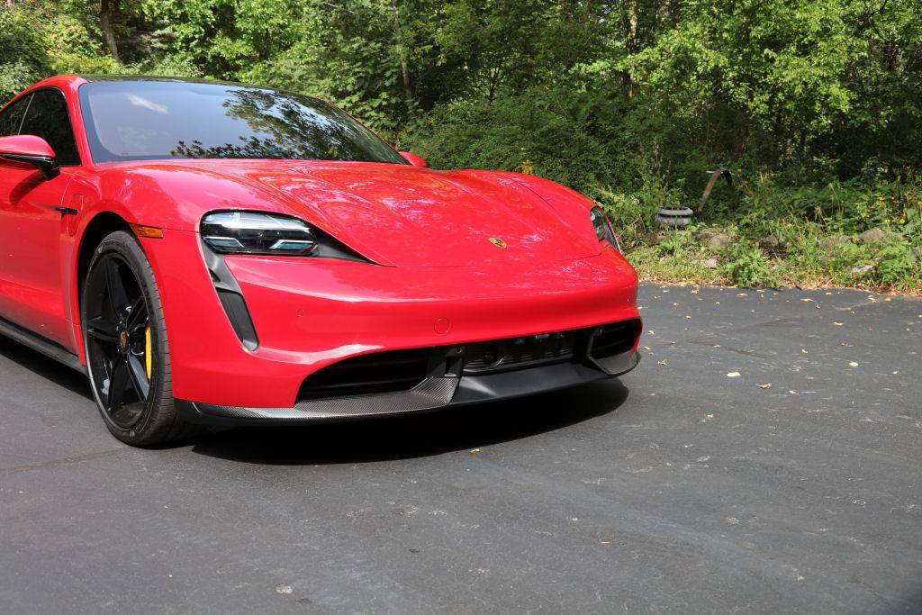 Porsche Taycan 3D Printed Removable Front Plate Mount for Taycan (Print Files Attached) Mounts Only.JPG