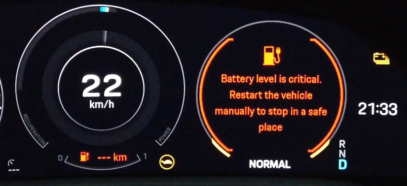 Porsche Taycan 0% range left 1600496871052