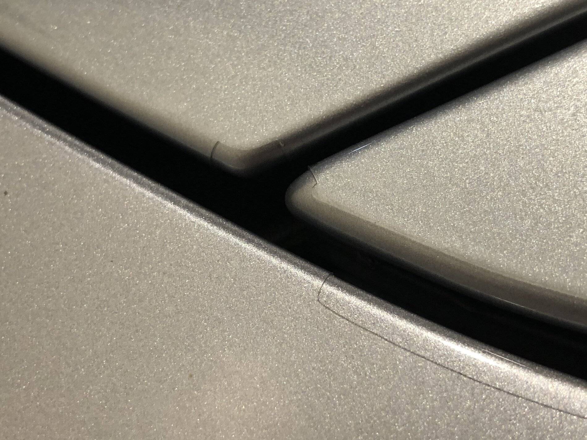 Porsche Taycan Does anyone else with full PPF have a seam like this? IMG_3042
