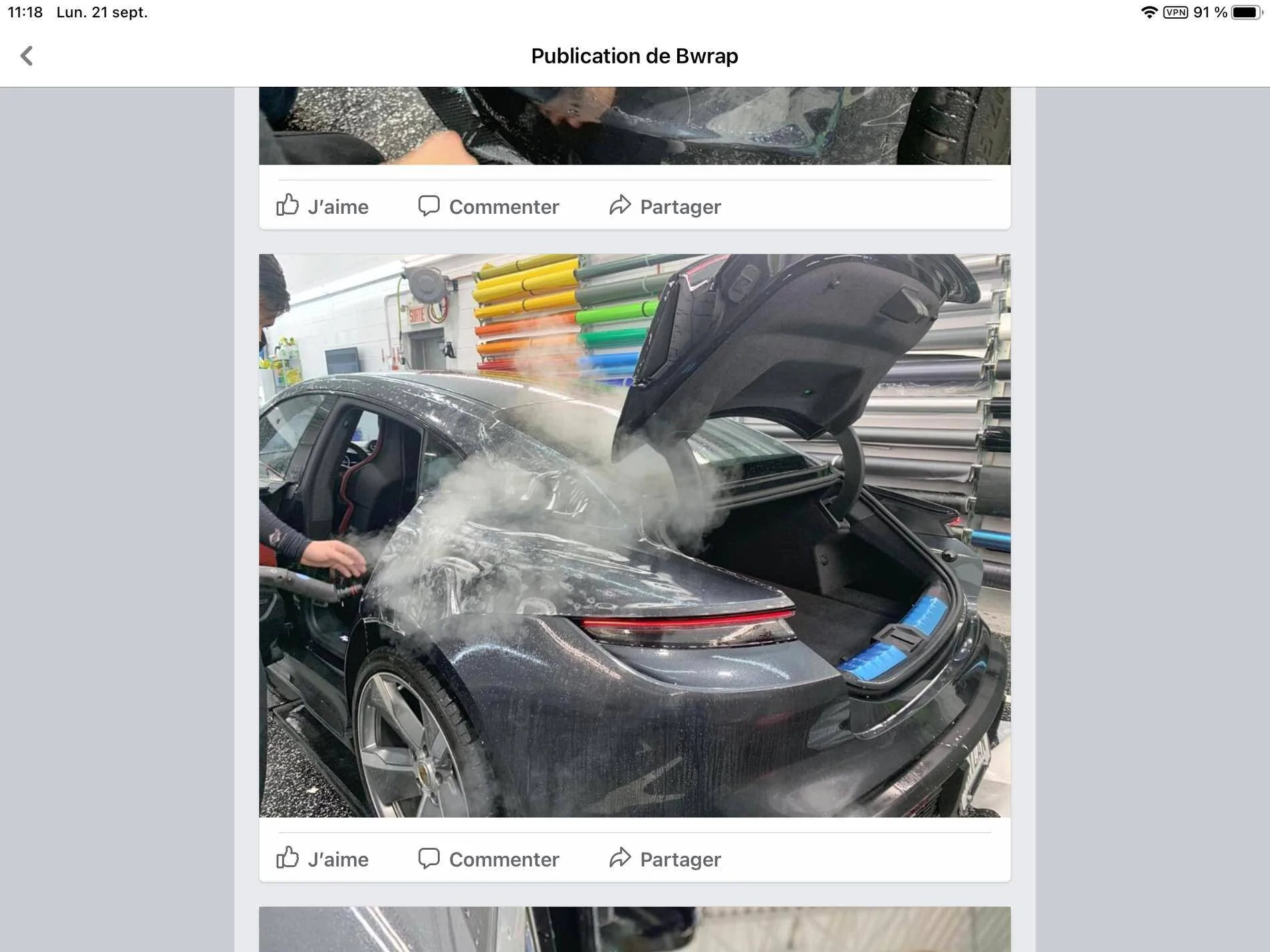 Porsche Taycan Does anyone else with full PPF have a seam like this? EF09BC1E-3FFD-4F5E-9581-158449FFD15C