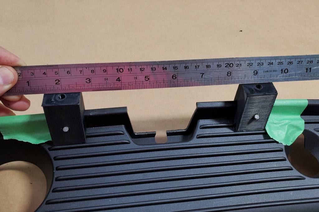 Porsche Taycan 3D Printed Removable Front Plate Mount for Taycan (Print Files Attached) Install3